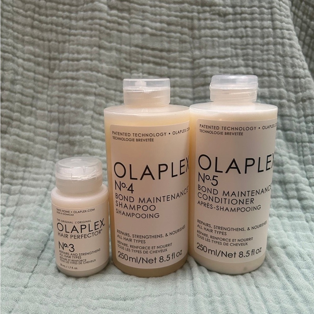 Olaplex stronger days ahead hair kit No1 shampoo No2 conditioner No3 perfector